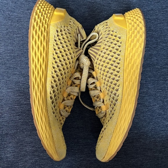 COPY - NOBULL Lemon Drop Knit Runner Yellow Sneakers Size 8 Mens 9.5 Womens - Picture 4 of 9